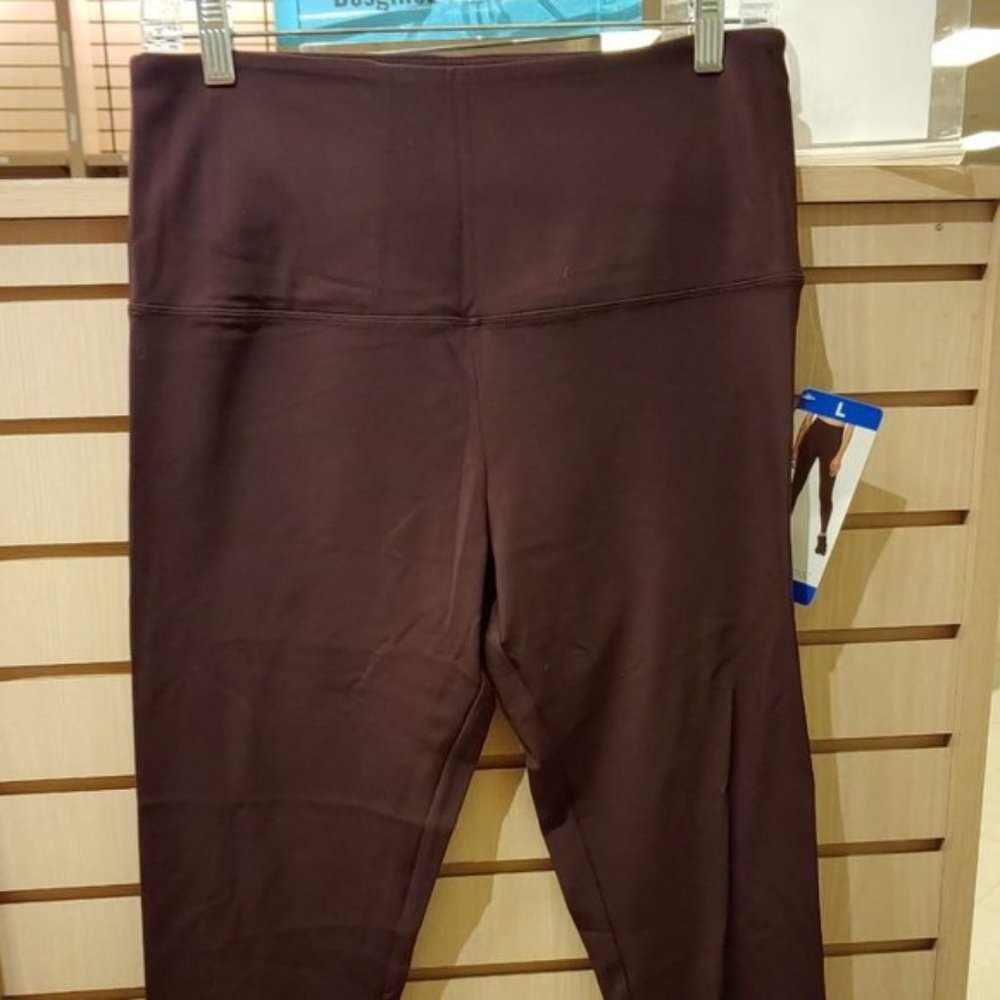 Tuff Ultra Soft Higher Waist Yoga Pant Purple - Picture 5 of 8